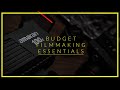 THE FIVE must-have ESSENTIALS for FILMMAKERS in 2022!