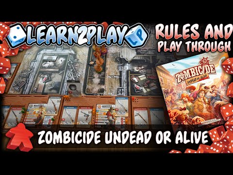 Learn to Play Gifts: Zombicide Undead or Alive Rules and Games