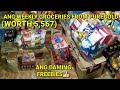 ANG WEEKLY GROCERIES FROM PUREGOLD WORTH 5,567 + UNBOXING,HAUL & PRICING /ANG DAMING FREEBIES