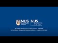 The NUS CEMS Double Degree