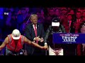 ee.uu. donald trump baila y.m.c.a en su mitin de la victoria junto a village people rtve