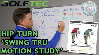 Hip Turn  'Swing Tru Motion Study' | GOLFTEC | Lesson 91