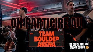 On participe au Team Boulder Arena 3 contre les meilleurs grimpeurs de la planète ! 💪🏻