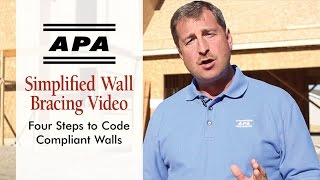 Simplified Wall Bracing: Four Steps to Code-Compliant Walls