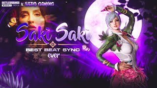 O Saki Saki Pubg Beat Sync Montage | Best Ever Beat Sync | BGMI Montage
