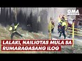 Lalaki, nailigtas mula sa rumaragasang ilog | GMA News Feed