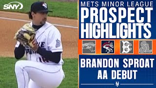 Mets prospect Brandon Sproat strikes out 6 in AA-Binghamton debut | SNY