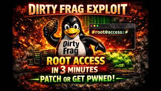 Linux Dirty Frag Exploit in 3 Minutes Root Access Demo
