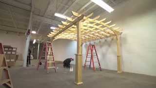 Pergola-in-A-Box Assembly | Amish Country Gazebos