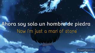 Man of Stone - Nathan Wagner Lyrics subs Español