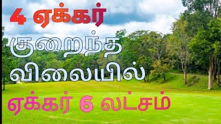 4 ஏக்கர் தரிசு நிலம் குறைந்த விலையில் #farmland #video #realestate  #land #agriculture #low #budget