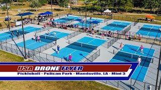 20221008 Pickleball - Pelican Park - Mandeville, LA. -  Mini 3 Pro