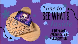 February FairyLoot YA Subscription Unboxing