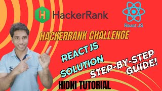 "React JS Solution" 😎 | "HackerRank Challenge" 🚀 | "Item List Manager " | "Step-by-Step Guide!