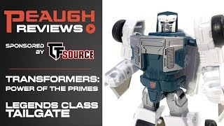 Video Review: Transformers: Power of the Primes - Legends Class TAILGATE