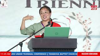 NGASHUN KHOKHARUM | WOMEN UNION TRIENNIAL CONFERENCE || TBCA | PHUNGCHAM BAPTIST CHURCH | 1ST OCT.22