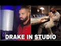 Drake In Studio Making Songs