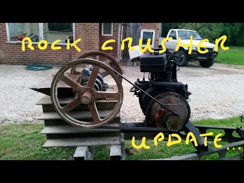 homemade jaw crusher update and build pics homemade jaw crusher update and build pics