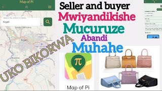 MAP OF PI KWIYANDIKISHA NO GUHAHA KUGARAGAZA AHO WAGURIRA IBINTU BITANDUKANYE