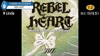 아이브 (IVE) - REBEL HEART (Cover) [LYRICS MAD]