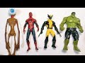 marvel toys avengers spiderman wolverine hulk sirenhead ~ superhero action figure toys