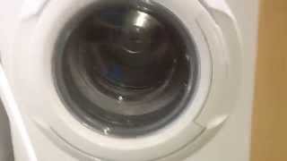 Hitachi washing machine in action