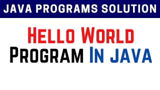 First program in java (Urdu / Hindi) || Technical Hassan Ali #java