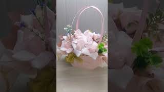 Мыльные розы в сумочке (отличный подарок) #florist #mothersday #flowers