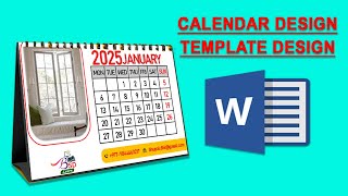 Calendar design template Design || How to make simple calendar design
