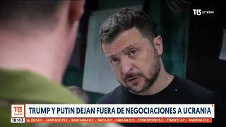 Trump y Putin dejan fuera de negociaciones a Ucrania