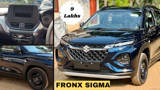 Maruti Suzuki Fronx Sigma review | 9 ലക്ഷത്തിന്റെ ഫ്രോങ്സ്