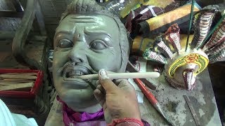 Kolkata Durga Puja | Kumortuli Idol Making Is In Progress - A Creator \u0026 His Amazing Creation