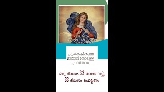 കുരുക്കഴിക്കുന്ന മാതാവിനോടുള്ള പ്രാർത്ഥന | Untier of Knots | Shalom Prayer | Shalom TV | shorts