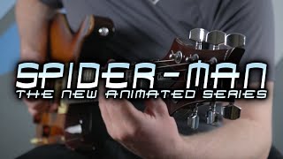 Spider-Man The New Animated Series Theme on Guitar