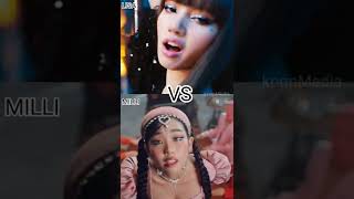 Lisa VS Milli rap battle #lisa #blackpink