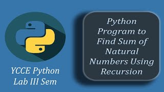 Python Program to Find Sum of Natural Numbers Using Recursion