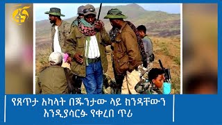 የጸጥታ አካላት በጁንታው ላይ ክንዳቸውን እንዲያሳርፉ የቀረበ ጥሪ