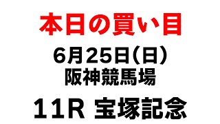 【今日の優注馬】2023年6月25日（日）阪神競馬場 11R 宝塚記念 本日の買い目はこれ！！