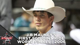 J.B. Mauney's FIRST 90-Point Ride on the PBR Premier Series | 2006