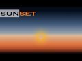 CSS Effects Animation | css sunset animation | cool css effects 2018