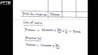 CA Inter FM book 2025 | Working capital management | Q29