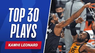 Kawhi Leonard's 30 BEST PLAYS | #NBABirthdays 🎂
