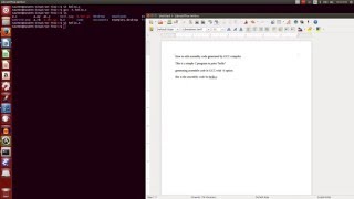 GCC assembly code editing and linking example
