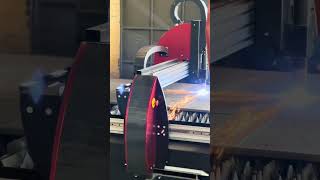 Kutavar CNC Plasma Cutting Machine cutting 20mm Steel with the @hypertherm  MAXPRO200.