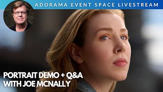 In-Store Portrait Demo and Q&A with Joe McNally! | Adorama Event Space Livestream
