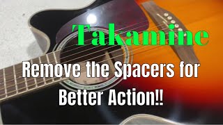 Takamine EASY Set Up LOWER YOUR ACTION WITH EASE