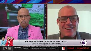 Arsenal maintain slim EPL lead | SportsMax Zone