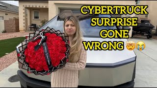 TESLA CYBER TRUCK Prank on Valentines Day GONE WRONG!!