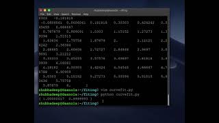 PHYSICS PROGRAMMERS: Curve fitting using scipy python