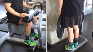 Seated VS Standing Calf Raises